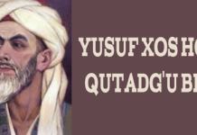 Yusuf Xos Hojib hayoti va ijodi. yusuf-xos-xojib-tarjimai-holi