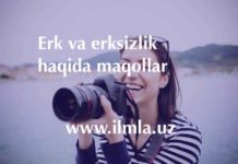 Erk va erksizlik haqida maqollar to’plami. Erk va erksizlik haqida maqollar to'plami.