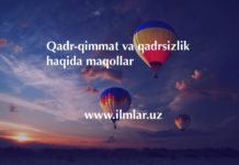 Qadr-qimmat va qadrsizlik haqida maqollar Qadr-qimmat-va-qadrsizlik-haqida-maqollar
