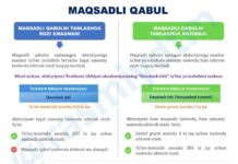Maqsadli qabul parametrlari yuklab olish Maqsadli qabul parametrlari yuklab olish